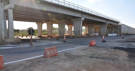 BR-116/RS: viaduto de Barra do Ribeiro é parcialmente aberto ao tráfego nesta segunda-feira (24)
