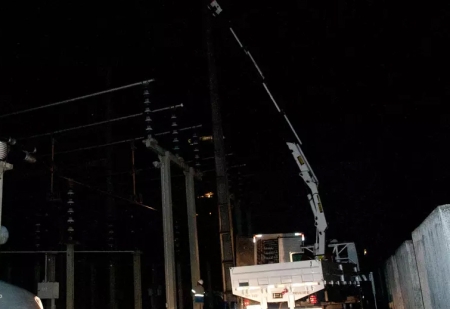 Mais uma vez São Lourenço ficou sem energia elétrica