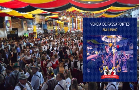 Venda de passaportes para a Südoktoberfest inicia já em junho
