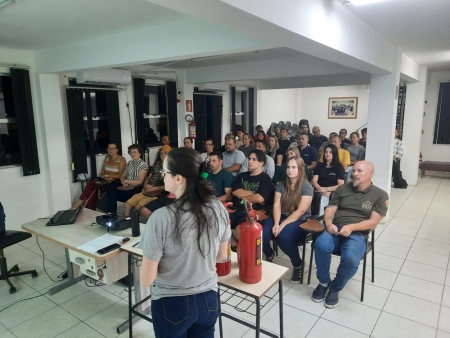 ACI/CDL realizou curso de formação de Brigadistas de Incêndio
