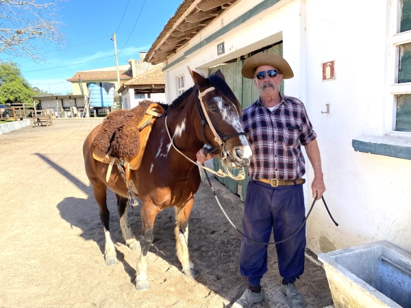 Divino Peres, uma história de dedicação no Parque do Sindicato Rural