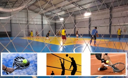 Quadras esportivas também estão liberadas para atividades