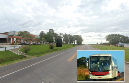 DNIT mudou local da parada de ônibus próximo ao Trevo de SLS, na BR 116