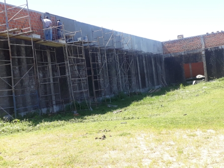 Continuam as obras no Centro de Eventos