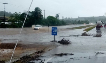 Chuva acima do esperado nesta sexta-feira em São Lourenço do Sul
