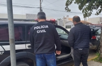 Polícia Civil prendeu homem de 34 anos na localidade de Prado Novo por descumprimento de medida protetiva de urgência