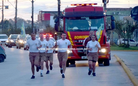 Chegada do Fogo Simbólico acontece na tarde desta quinta-feira