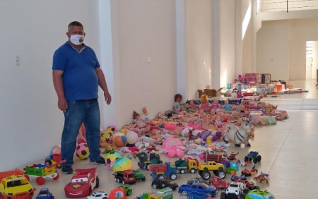 Grupo Corrente do Bem arrecada doações de Brinquedos para o Natal de crianças carentes no meio rural