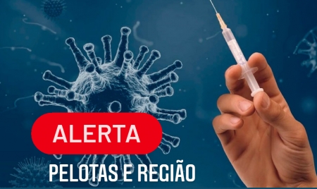 Segundo Governo do Estado, Pelotas e região lideram o aumento de casos de Covid-19 no RS