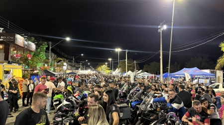 29º Moto Lagoa reuniu milhares de pessoas na orla da praia de São Lourenço do Sul