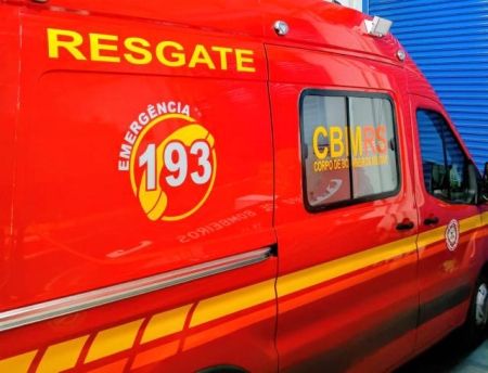 Corpo de bombeiros de São Lourenço do Sul reativou Ambulância de Resgate