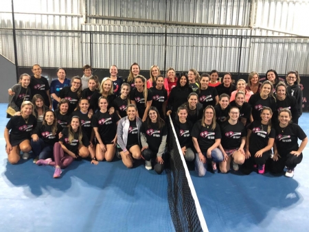 Liga de Padel das Gurias de São Lourenço do Sul realizou o seu primeiro torneio interno no Arena Padel