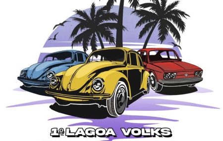 1° Lagoa Volks - Encontro de Carros Antigos acontece neste domingo na praia da Barrinha