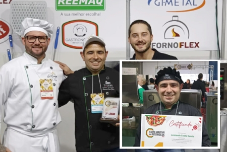 2º melhor Pizzaiolo do estado é de São Lourenço do Sul