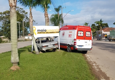 Secretaria de saúde, SAMU e Departamento de Trânsito realizam a Campanha Maio Amarelo em São Lourenço do Sul