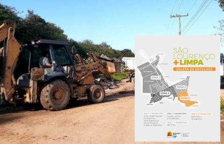 Nesta semana a coleta de entulhos é na Zona 4 - bairros Balneário e Navegantes
