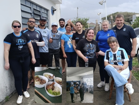 Almoço beneficente, ação social em prol da Escolinha de Educação infantil Mundo Encantado da vila nova esperança