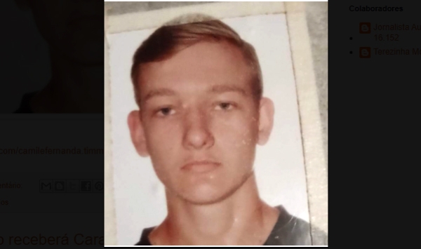 Jovem lourenciano está desaparecido