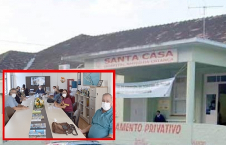 Prefeito Rudinei Harter renovou convênio da preceptoria em saúde mental com a Santa Casa 