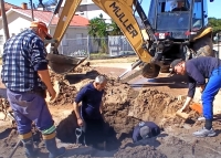SMOU deu sequência na recuperação da infraestrutura do município com a troca da tubulação pluvial que havia rompido devido ao volume de chuvas