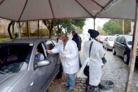 Nesta quarta-feira (8) acontece a aplicação da 2ª dose para quem recebeu a 1ª dose da vacina no dia 16 de junho