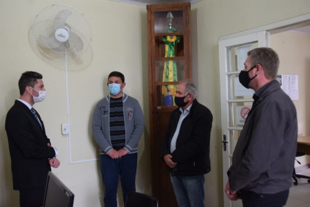 Posto da Receita Federal de São Lourenço do Sul foi inaugurado na última sexta-feira 