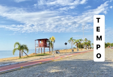 Sexta-feira iniciou com sol e calor mas pode ter pancadas de chuva a tarde