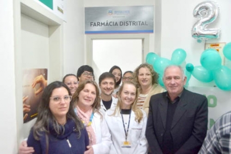 Farmácia Distrital completa dois anos de atendimento à população