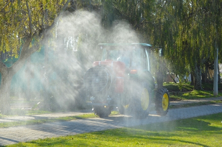 Concluída sanitização da Barrinha e área sul do Centro