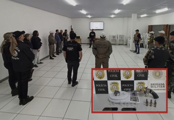 Policia Civil e BM realizaram prisão de traficante na Lomba