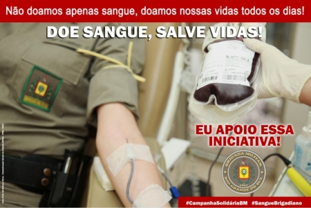 BM reforça campanha de doação de sangue para incentivar reposição de estoques em hemocentros