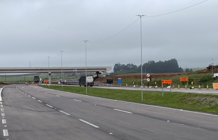 DNIT alerta para alteração na BR-116, em São Lourenço do Sul, a partir de terça-feira (24)