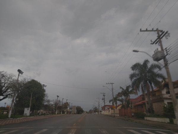 Previsão de chuva até quinta-feira em São Lourenço do sul