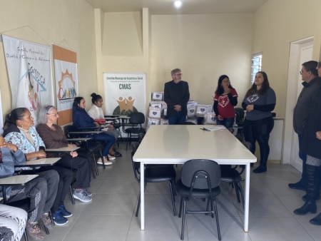 LBV doou 100 cobertores para a Campanha do Agasalho em São Lourenço do Sul