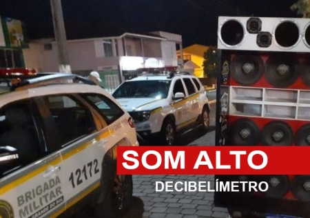 SOM ALTO: Decibelímetro já vai operar neste verão