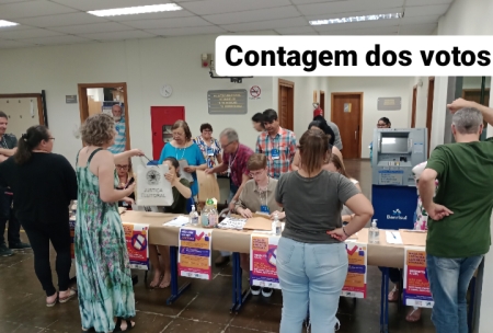 Contagem dos votos já iniciou em São Lourenço do Sul