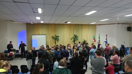 Bombeiro Mirim: Aula inaugural aconteceu no último sábado