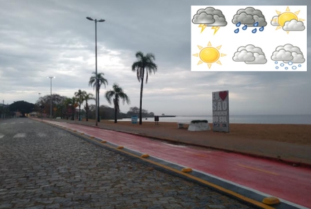 Previsão indica chuva durante o final de semana em São Lourenço do Sul