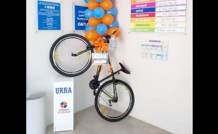 Compre seu bolão na Lotérica Felizarda e concorra a uma bicicleta Caloi aro 29