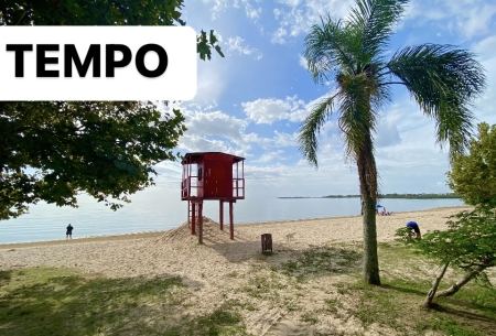 Segunda-feira deve ter tempo bom mas terça-feira pode chover