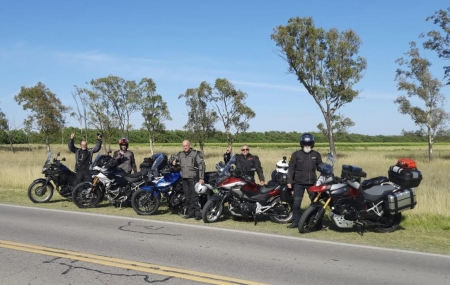 Motociclistas lourencianos rumo a Ushuaia