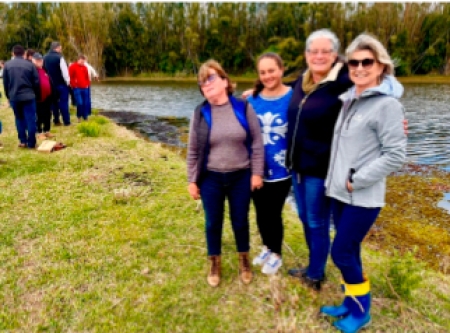Curso de piscicultura destaca a importância da participação das mulheres rurais na capacitação para a produção de alevinos