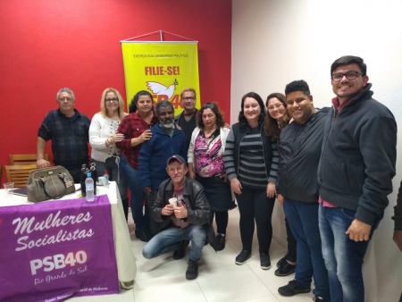 Socialistas Lourencianos prestigiam o Encontro Regional do PSB em Camaquã