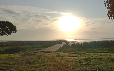 Sol apareceu novamente nesta terça feira em São Lourenço do Sul