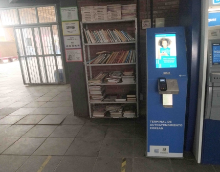 CORSAN disponibiliza serviços de autoatendimento em totem instalado na Rodoviária