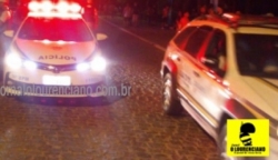 Acidente de trânsito na rua Júlio de Castilhos