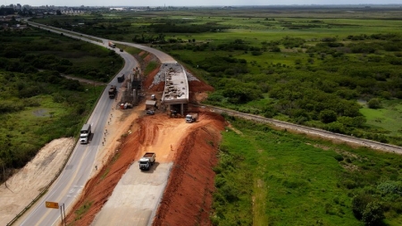 DNIT avança com as obras de duplicação no Contorno de Pelotas/RS