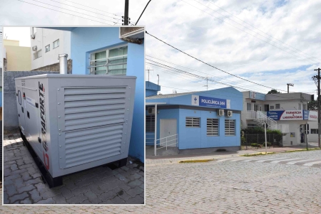 Prefeitura Municipal adquiriu novo gerador para a Policlínica de São Lourenço do Sul