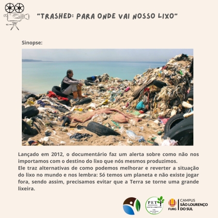 FURG-SLS exibe documentário sobre o destino do lixo nesta quarta-feira, 10