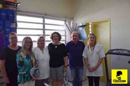 Fisioterapia recebe nova esteira ergométrica
